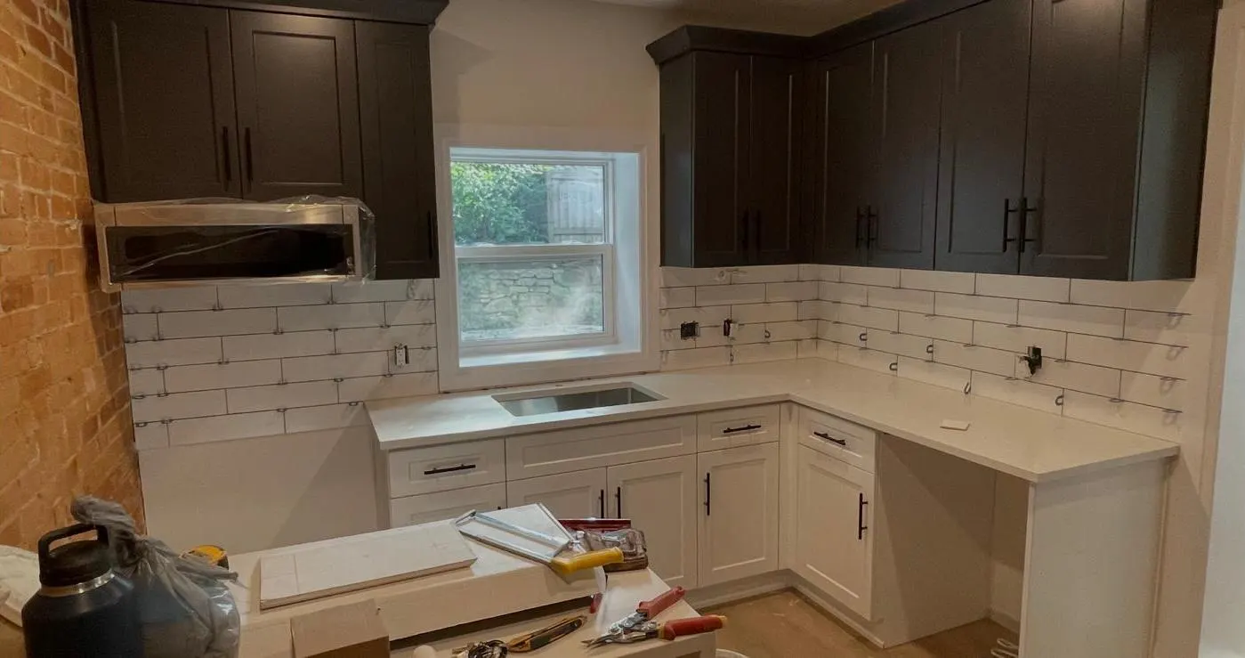 Kitchen renovation by Globus Renovations in Waterloo Region